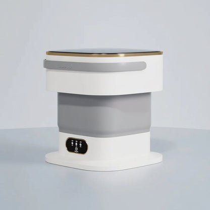 Lave-linge compact | Mini machine à laver portable avec design pliable | Efficace pour les petites charges