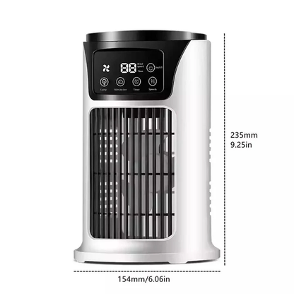 Portable Air Conditioner for Small Rooms, Mini Air Conditioner with Remote Control and Dehumidifier, Quiet AC Unit