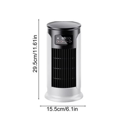 Portable Air Conditioner for Room, Compact Evaporative Cooler with Timer, Quiet Mini Air Conditioner for Desk