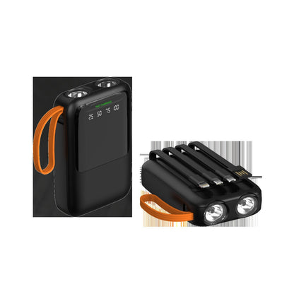 Chargeur portable | Batterie externe avec charge rapide et écran LED | Design compact pour les voyages et l'usage quotidien
