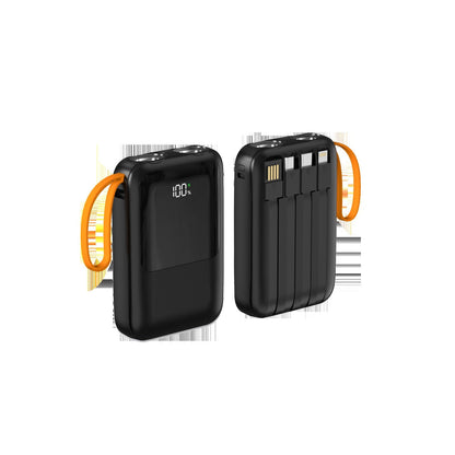 Chargeur portable | Batterie externe avec charge rapide et écran LED | Design compact pour les voyages et l'usage quotidien