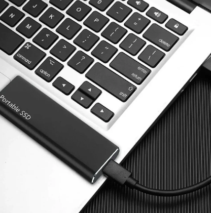 Portable External Hard Drive | 4TB USB-C Storage with Rapid Data Transfer | Compact Design for On-the-Go Access