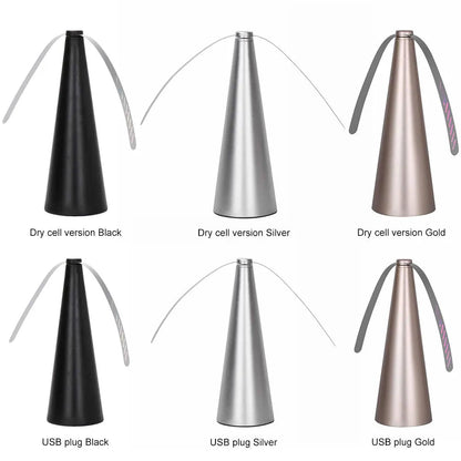 Ventilateur anti-mouches portable avec alimentation USB et piles | Idéal pour les repas en extérieur et le contrôle des insectes