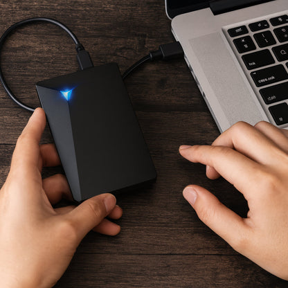 Portable Hard Drive | External USB Storage with Fast Data Transfer | Compact Design for Easy File Management