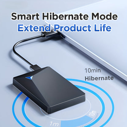 Portable Hard Drive | External USB Storage with Fast Data Transfer | Compact Design for Easy File Management