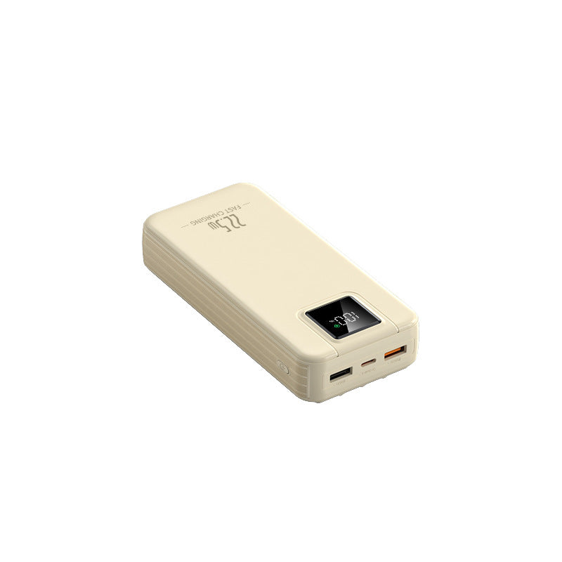 Portable Power Bank | Intelligent Fast Charging with Digital Display | Compact Design for On-the-Go Charging