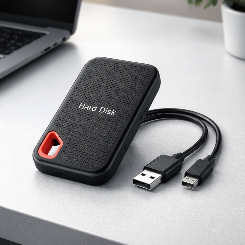 Portable SSD External Hard Drive USB C, External SSD 1TB 2TB 4TB for Laptop Desktop and Gaming Console, Portable Hard Drive