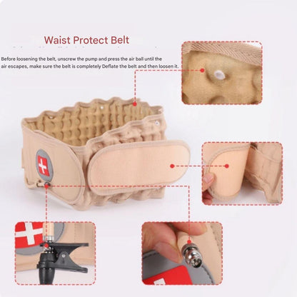 Ortekor PostureEase | Back Support Belt with Advanced Decompression Technology | Adjustable Comfort for Pain Relief