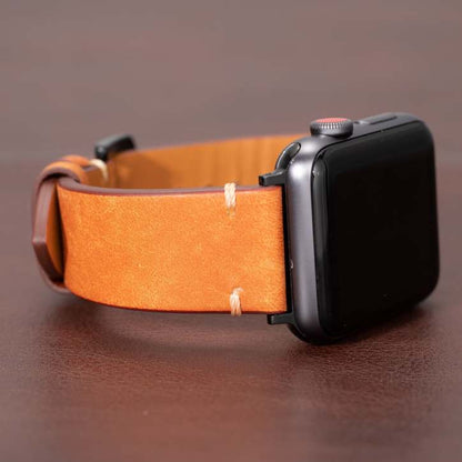 Bracelet en cuir pour Apple Watch, bracelet pour Apple Watch Ultra 49 mm et 45 mm, bracelet de remplacement pour iWatch