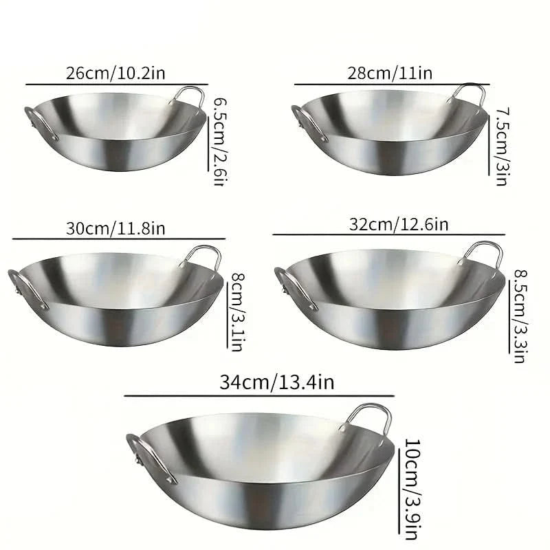 TASTEFLOW – Multi-Size Wok Pan for Home Cooking Adventures