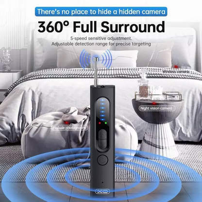 Ortekor Privacy Guardian | GPS Tracker Detector with Military-Grade Technology | Compact Device for Enhanced Security
