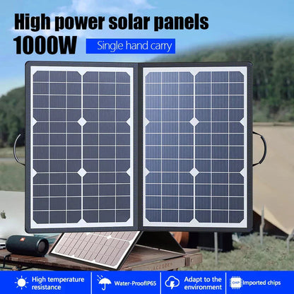 ProCharge | Foldable Solar Panel with MPPT & USB-C Charging | High Efficiency for Outdoor Power