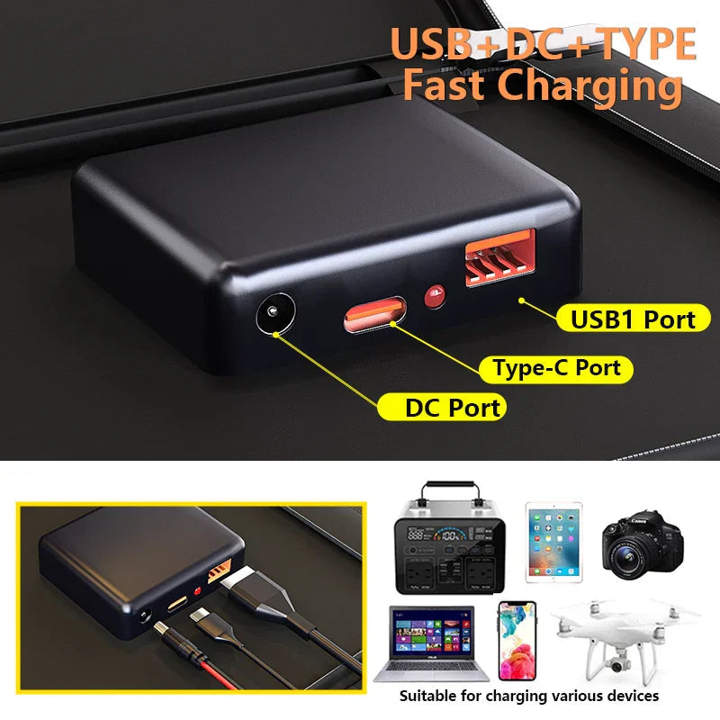 ProCharge | Foldable Solar Panel with MPPT & USB-C Charging | High Efficiency for Outdoor Power