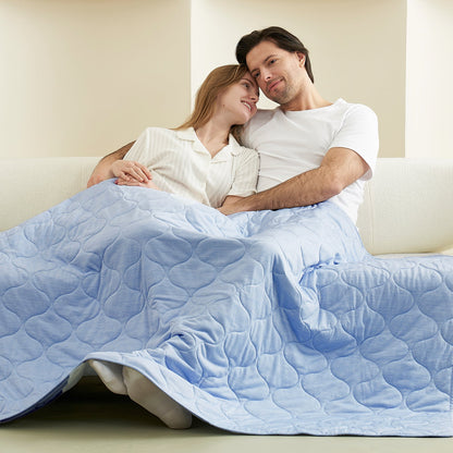Couverture rafraîchissante Pro | Couverture rafraîchissante pour lit en tissu japonais | Conception double face pour les personnes ayant chaud en dormant