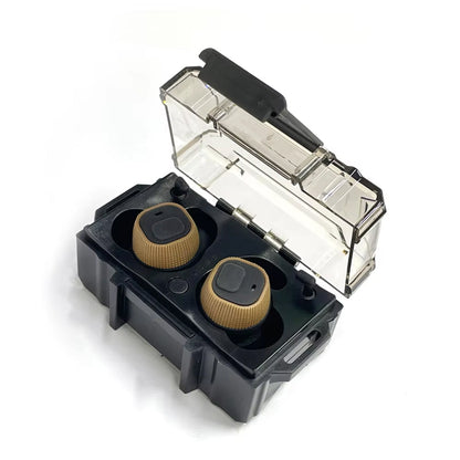 Ortekor QuietixPro | Electronic Shooting Earbuds with Active Noise Reduction | Tactical Hearing Protection for Clear Communication