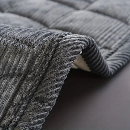 Quilted Furniture Throw Protector for Couch & Sofa – Slip-Resistant Microfiber – Gray, Beige, Brown, Green – Living Room
