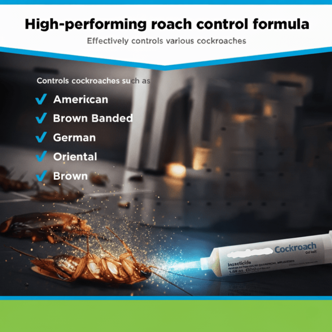 INSECTBAN – Roach Gel Bait for Home & Outdoor Areas