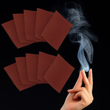 Finger Smoke Effect Kit 3.1 in Visual Illusion Paper for Magic Shows Content Creation Close-Up Tricks 5-Piece Performance Set