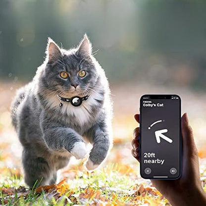 Reflective Cat GPS Tracker Collar with Quick Release Buckle | Enhanced Safety for Outdoor Adventures