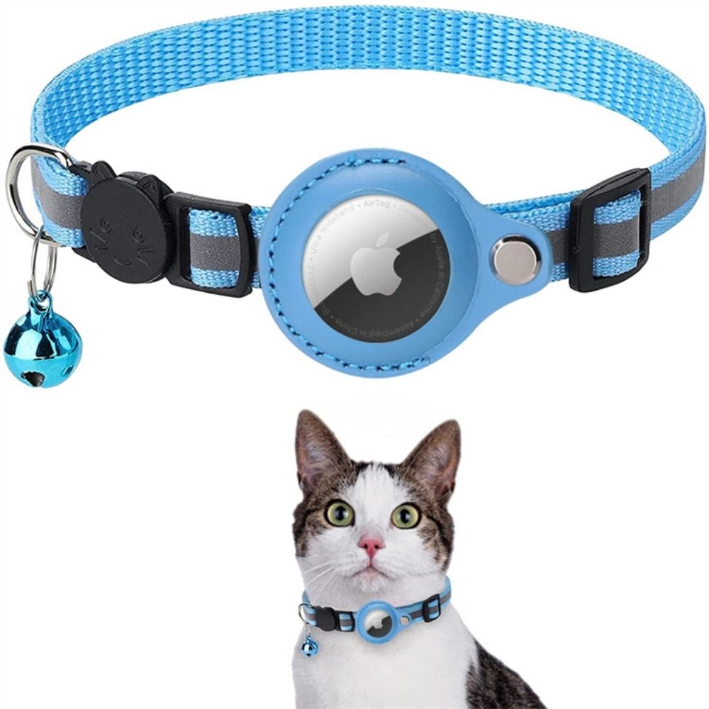Reflective Cat GPS Tracker Collar with Quick Release Buckle | Enhanced Safety for Outdoor Adventures