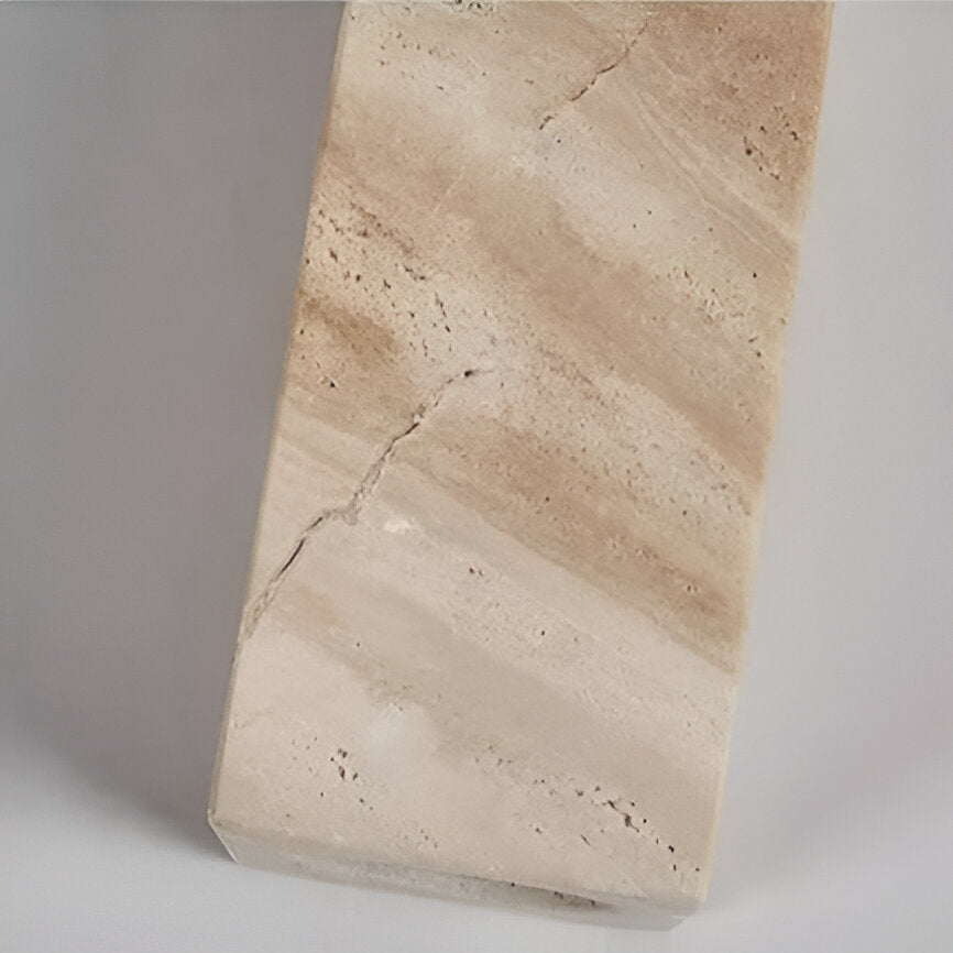 Flush Mount Stone Ceiling Light 4.3 Inch Beige Round Fixture Low Profile Bedroom Hallway Kitchen Entryway Soft Ambient Glow E27 Socket Natur