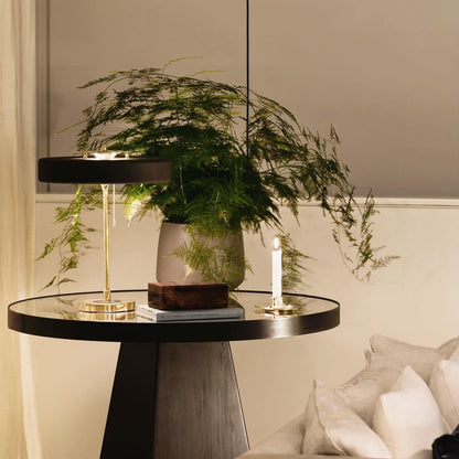 Bedside Reading Lamp with Metal Shade & Acrylic Diffuser for Desk Nightstand Lighting Office Bedroom Study Room Decor Pull Chain Switch Warm