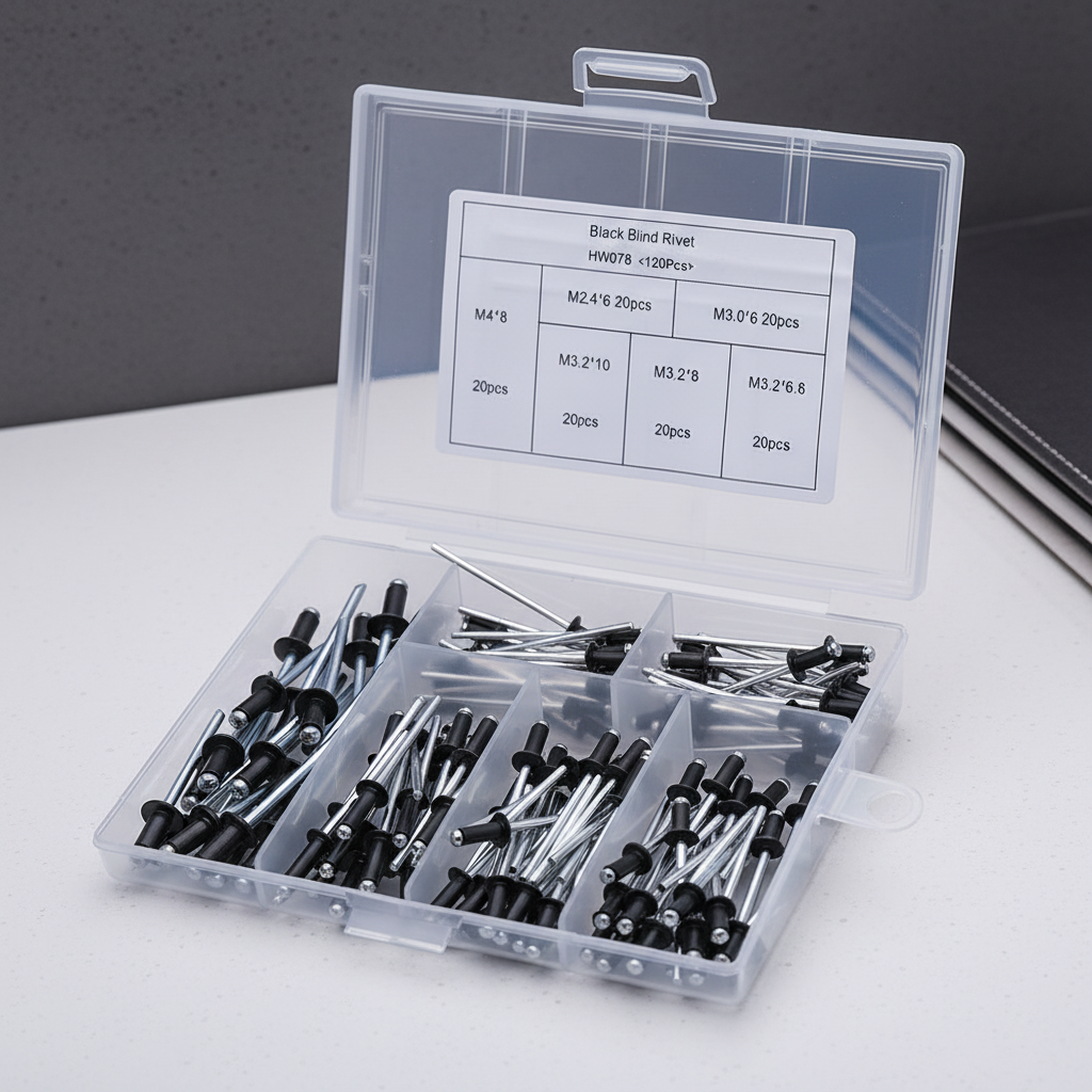 Kit d'outils de rivetage | Adaptateur pour perceuse électrique avec buses interchangeables | Solution de fixation polyvalente pour les réparations domestiques