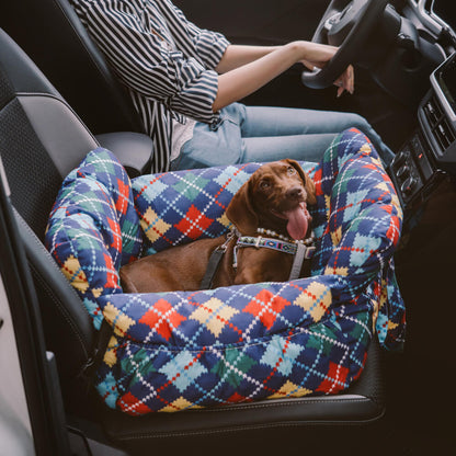 RoadTrip | Pet Bed with Adjustable Safety Features | Cozy Travel Solution for Dogs