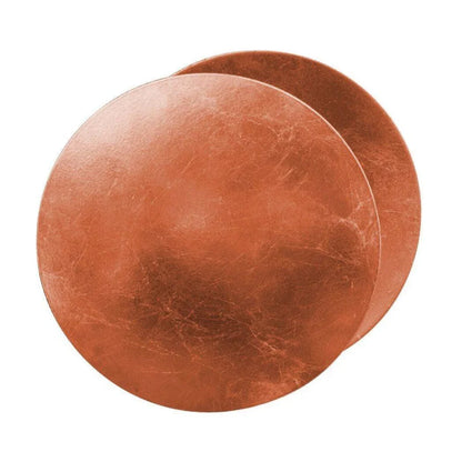 Rotating LED Wall Sconce Light Fixture – 9 in Aluminum Disc Lamp for Bedrooms, Hallways & Accent Lighting | Gold White Copper Black