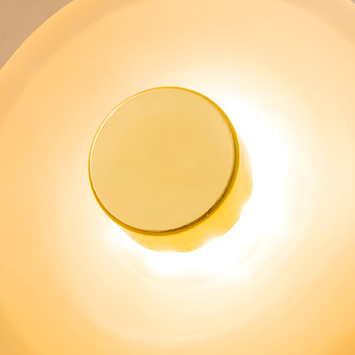Applique murale en verre incurvé avec éclairage LED blanc chaud vers le haut et vers le bas pour chambre, salon, couloir, éclairage d'accentuation intérieur moderne, 10 pouces, verre trempé
