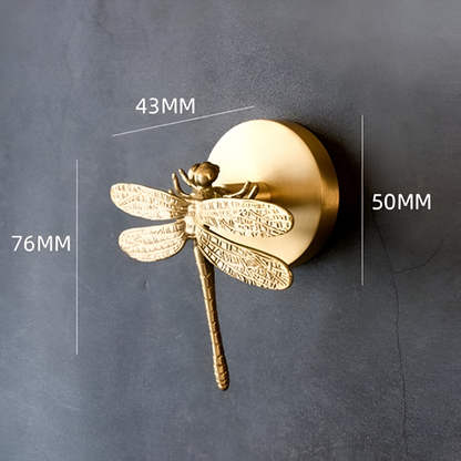 Raven Coat Hook - Decorative Copper, Animal Design Wall Hook