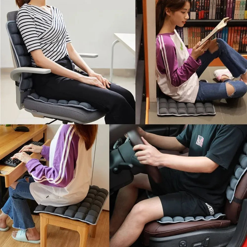 ComfortLift | Coussin d'assise gonflable à fermeté réglable | Conception portable pour une assise sans douleur