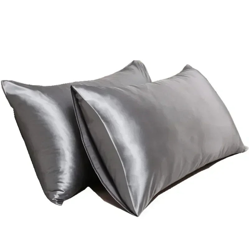 Pure Mulberry Silk Pillowcase 20×28 Inch Gold Standard Pillow Cover for Hair & Skin Care Cooling Breathable Bedroom Sleep Accessory Anti-Fri