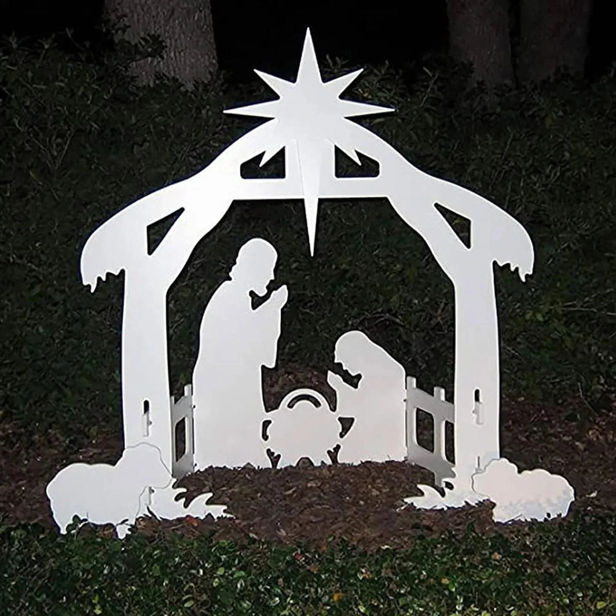 MANGERELLE – Crèche de Noël pour une décoration de fêtes élégante