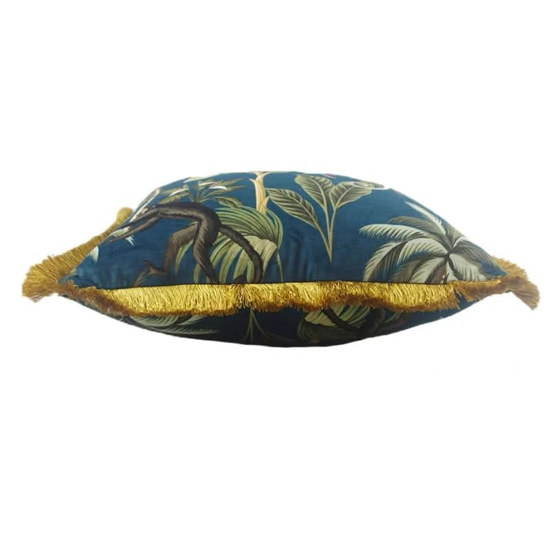 JUNGLELIVA – Retro Jungle Animal Cushion Cover for Sofa Decor