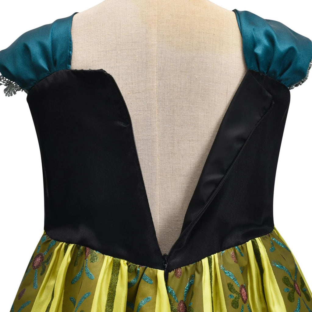 Ensemble de costume de princesse enchantée | Robe élégante avec accessoires assortis pour des jeux de déguisement magiques