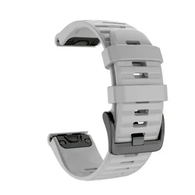 Silicone Smartwatch Band | QuickFit Replacement Strap 20mm 22mm 26mm | Flexible Sport Watch Band for Active Lifestyles
