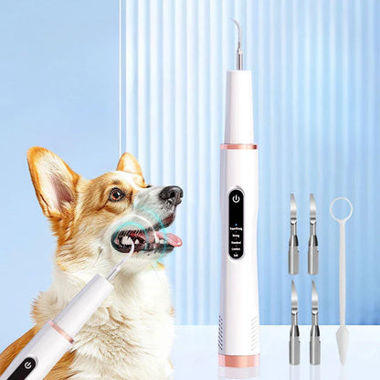 Ortekor PetCare | Appareil de nettoyage dentaire pour chien avec 5 niveaux réglables | Soins dentaires efficaces pour animaux pour des sourires plus sains