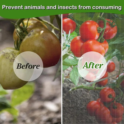 Breezy Insect Netting for Garden - HDPE, Breathable Pest Protection