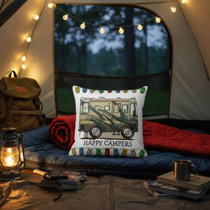 CAMPERLIVA – Housse de coussin de camping hibou pour une décoration extérieure douillette