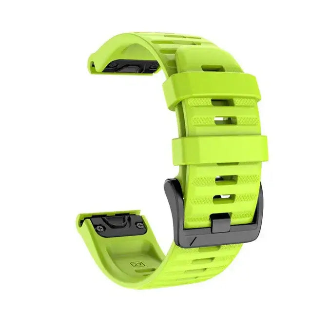 Silicone Sport Watch Band 22mm 26mm Quick Release Strap for Active Lifestyle Fitness Running Gym Workout Wearable Accessory Replacement