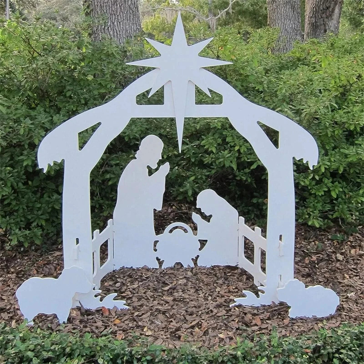 MANGERELLE – Crèche de Noël pour une décoration de fêtes élégante