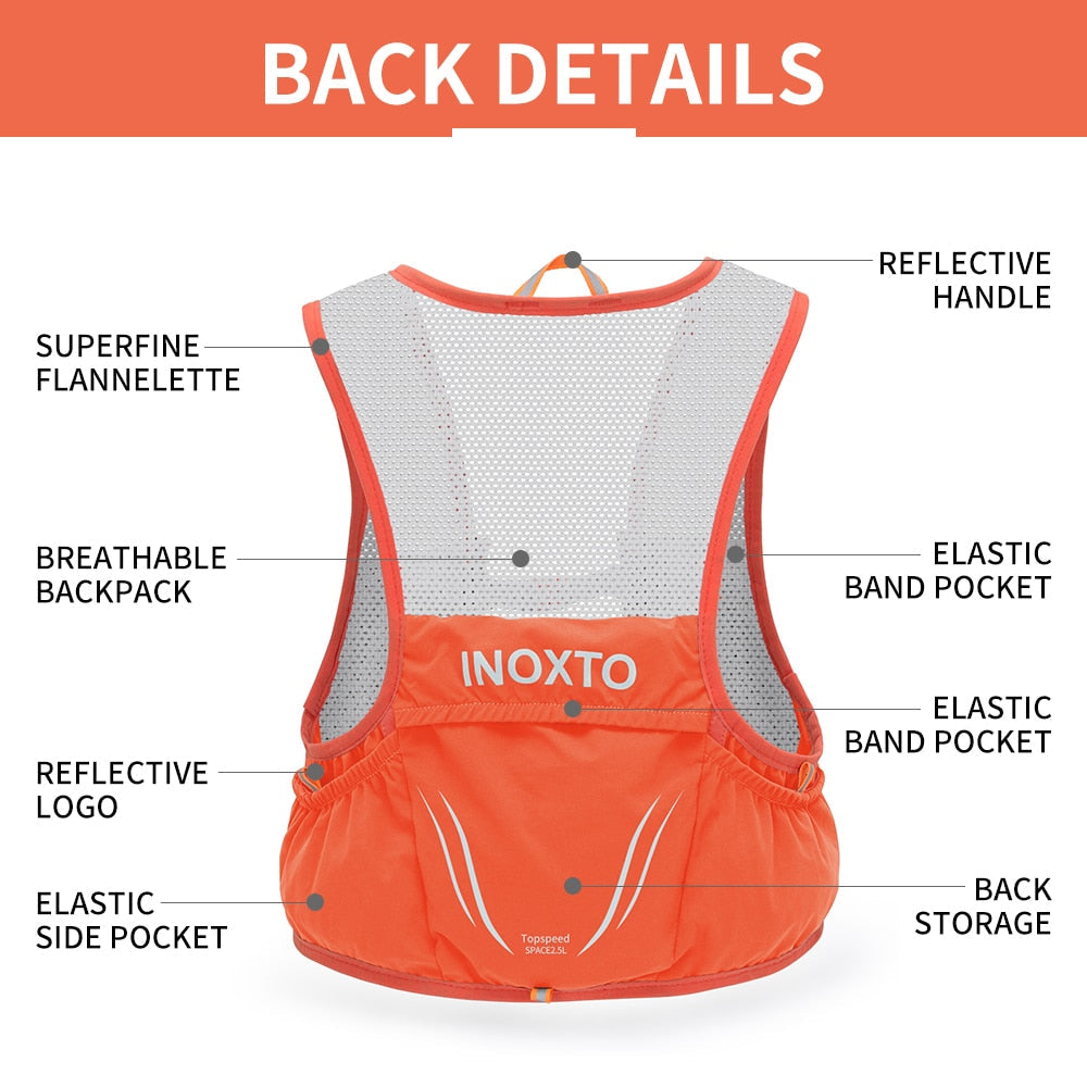Hike Racer | Gilet de running respirant au design ultraléger | Équipement polyvalent pour vos aventures en plein air