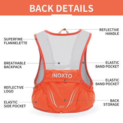 Hike Racer | Gilet de running respirant au design ultraléger | Équipement polyvalent pour vos aventures en plein air