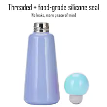 Acier Élégant | Gourde au design isotherme et finition bicolore pour une hydratation parfaite