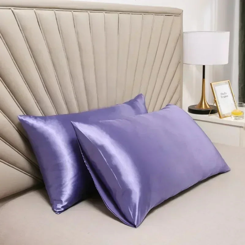 Pure Mulberry Silk Pillowcase 20×28 Inch Gold Standard Pillow Cover for Hair & Skin Care Cooling Breathable Bedroom Sleep Accessory Anti-Fri