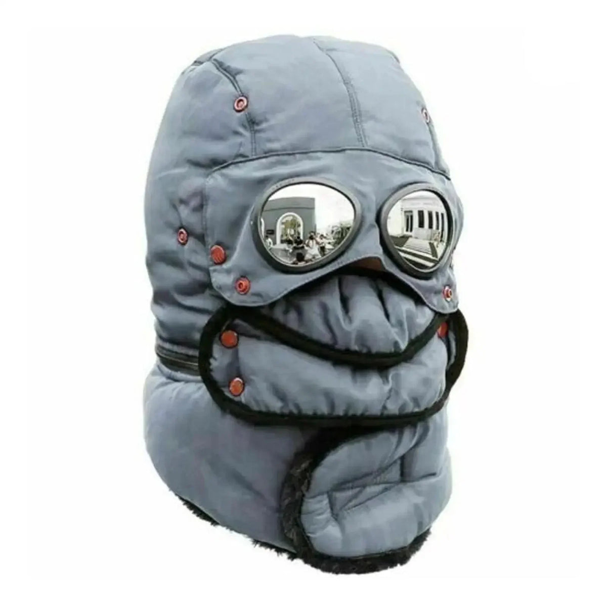 Bonnet thermique avec protection faciale coupe-vent