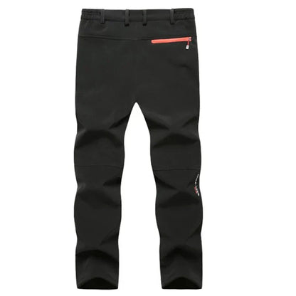 Insulated Hiking Pants for Men Weatherproof Fleece-Lined Outdoor Trousers Cold Weather Gear for Camping Skiing Fishing
