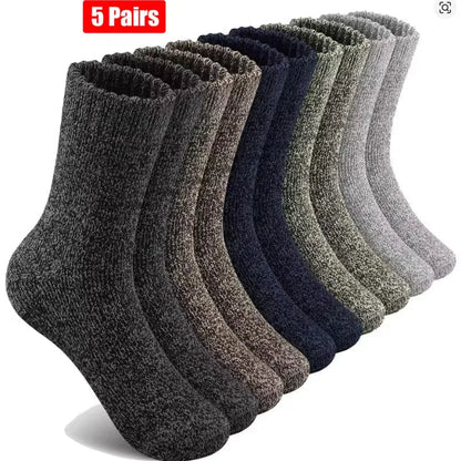 Chaussettes de randonnée en laine mérinos | Amorti supplémentaire pour un confort absolu | Chaleur unisexe pour toutes vos aventures