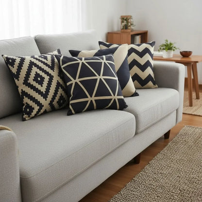DECORLIVA – Sofa Cushion Cover for Modern Home Interiors